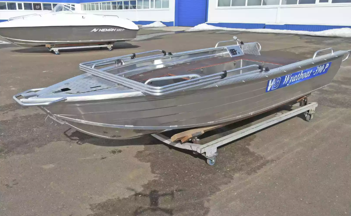 Алюминиевая лодка Wyatboat-390РМ в Братске