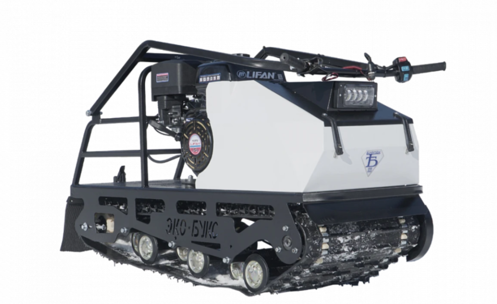 Мотобуксировщик ЭКО-букс V.2 15 л.с. (катковая подвеска, передний привод, длина 1450 мм) в Братске