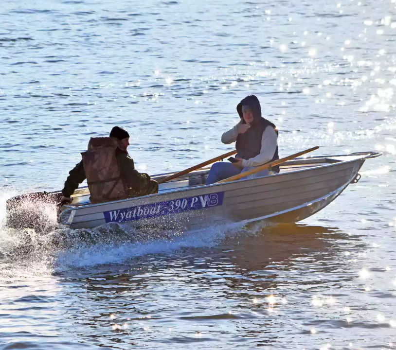 Алюминиевая лодка Wyatboat-390 P в Братске