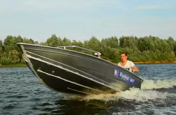 Алюминиевая лодка Wyatboat-460 P в Братске
