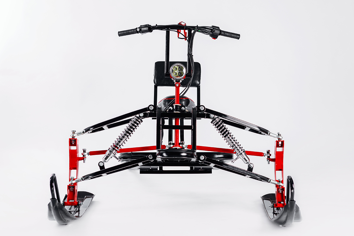 Лыжный модуль IKUDZO с подогревом ручек металлические лыжи в Братске