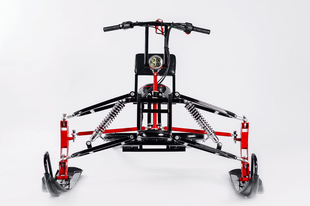 Лыжный модуль IKUDZO с подогревом ручек пластиковые лыжи в Братске