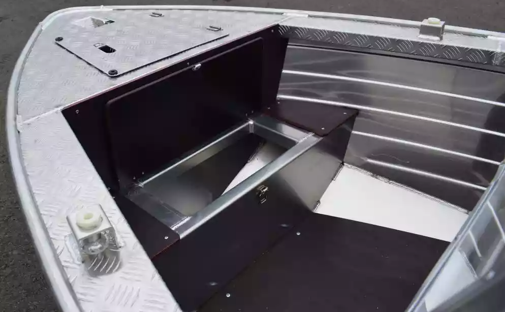Алюминиевая лодка Wyatboat-390 DCM Увеличенный борт в Братске
