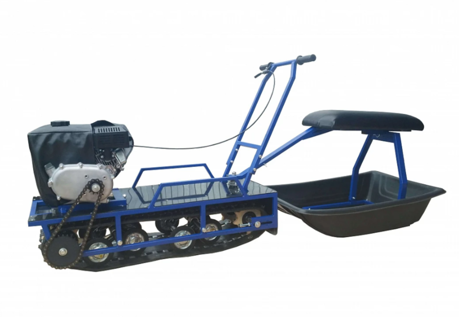 Мотобуксировщик Альбатрос-L 8 с фарой в Братске