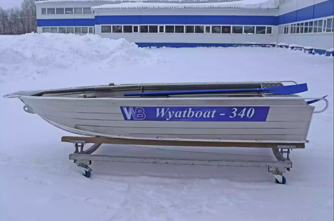 Алюминиевая лодка Wyatboat-340 Р в Братске