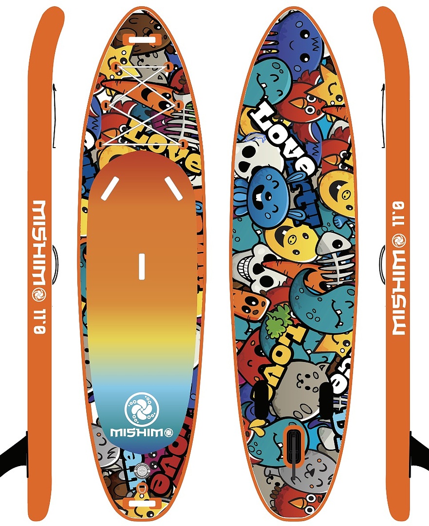 SUP (САП) Доска MISHIMO CRAZY-LINE 9.5’ (305см) в Братске