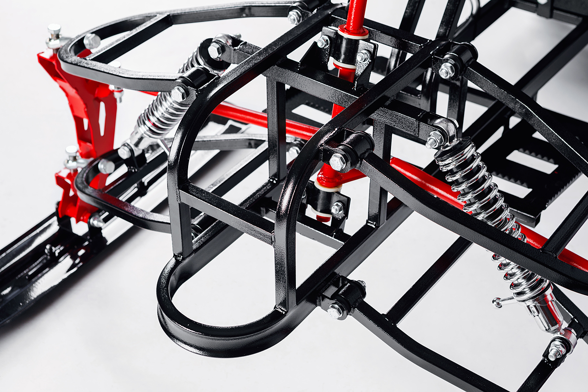 Лыжный модуль IKUDZO с подогревом ручек металлические лыжи в Братске