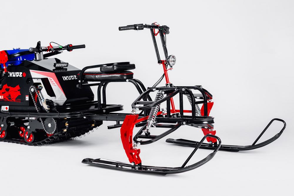 Лыжный модуль IKUDZO TERRAIN с подогревом ручек пластиковые лыжи в Братске