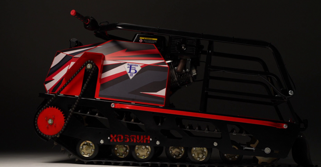 Мотобуксировщик Бурлак ХОЗЯИН-2 в Братске