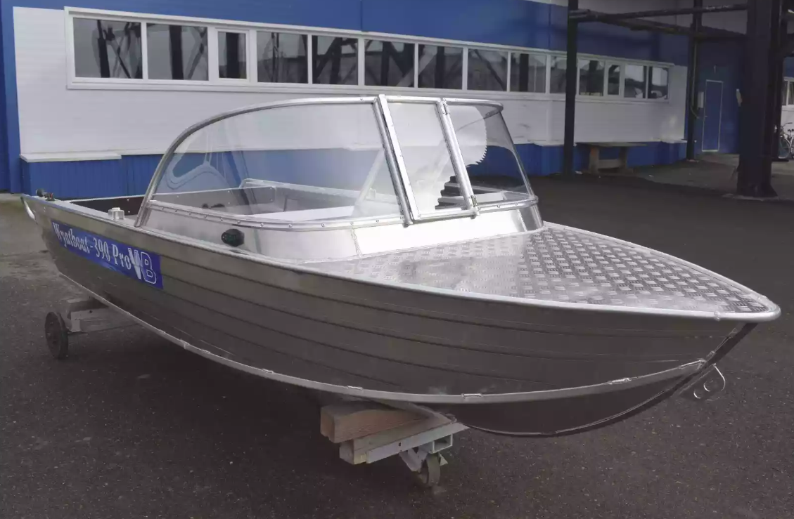 Алюминиевая лодка Wyatboat-390 Pro в Братске
