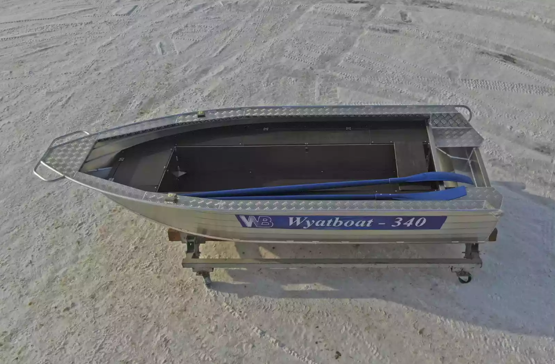 Алюминиевая лодка Wyatboat-340 РМ в Братске