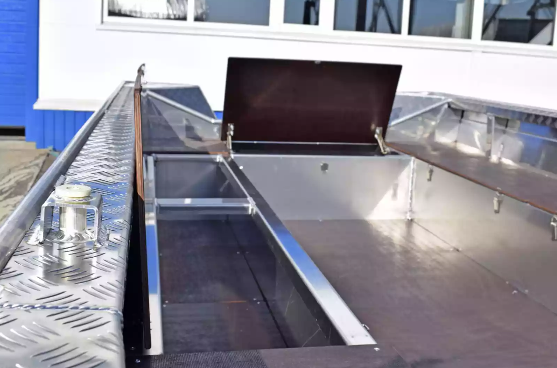 Алюминиевая лодка Wyatboat-490 Jonboat в Братске