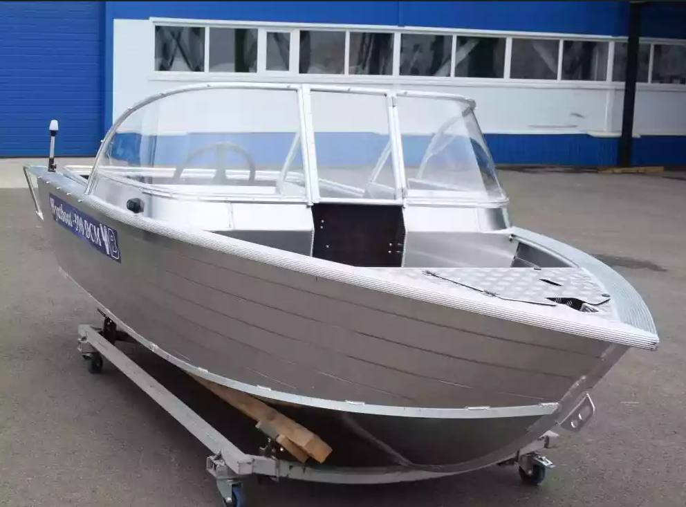 Алюминиевая лодка Wyatboat-390 DCM Увеличенный борт в Братске