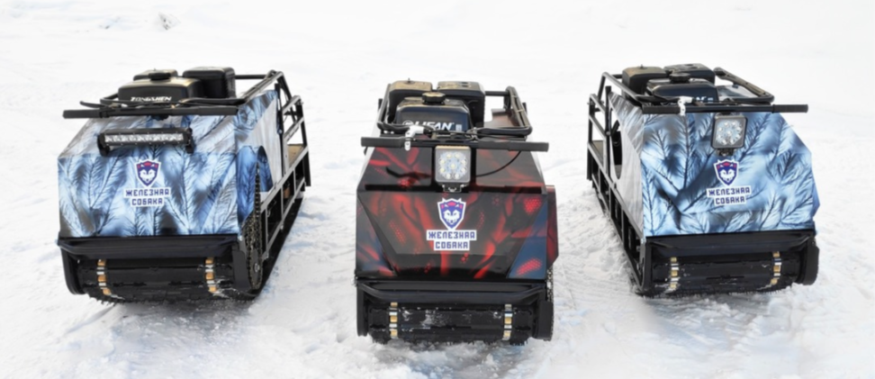 Мотобуксировщик Irondog (Железная собака) M500 15 Камуфляж Охотник в Братске