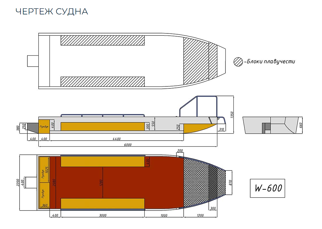Алюминиевая лодка Wyatboat-600 в Братске