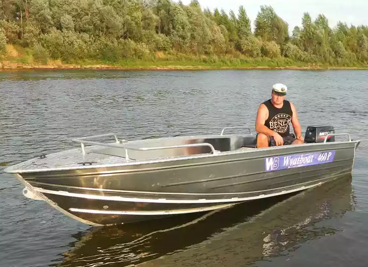 Алюминиевая лодка Wyatboat-460 P в Братске