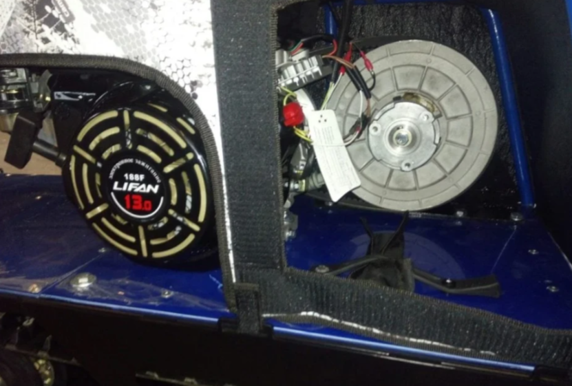 Мотобуксировщик ЮКОН 380 6.5 л.с. в Братске