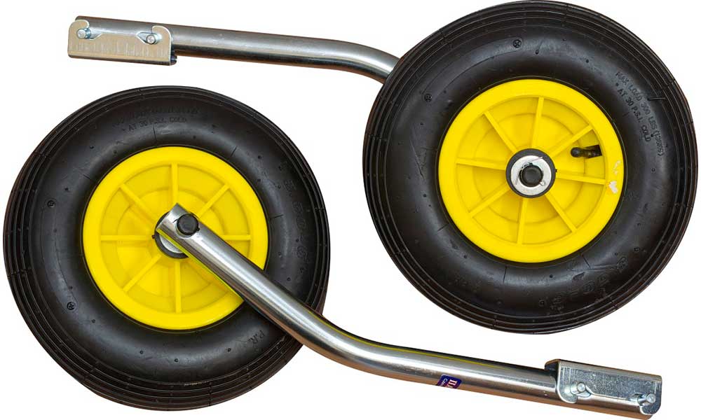 Транцевые колеса 330 мм модульные удлиненные в Братске