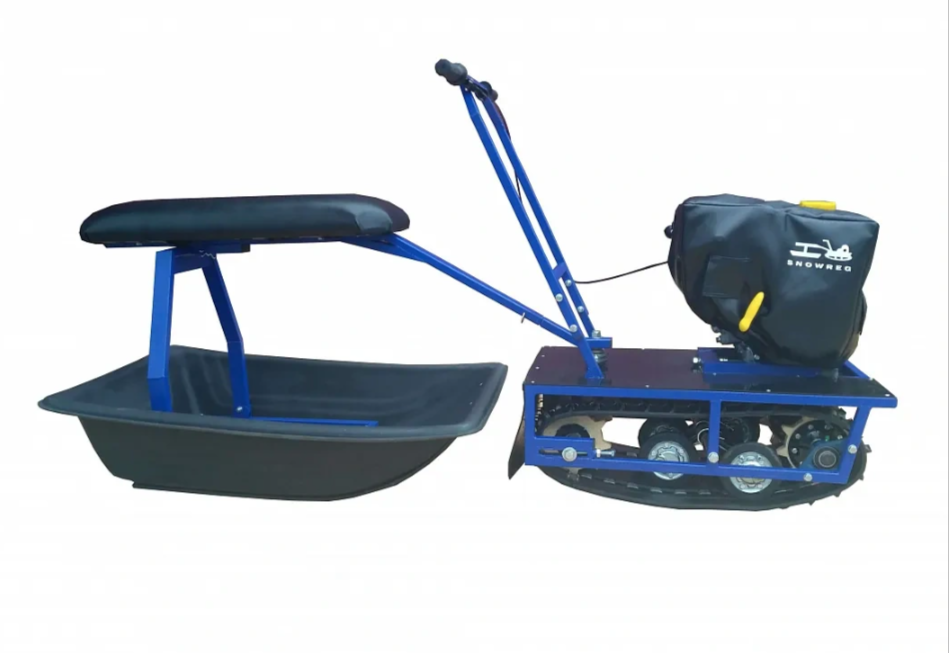 Мини-мотобуксировщик Альбатрос-М с фарой в Братске