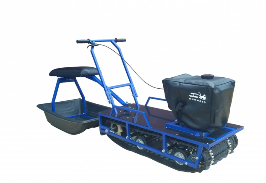 Мотобуксировщик Альбатрос-L 8 с фарой в Братске