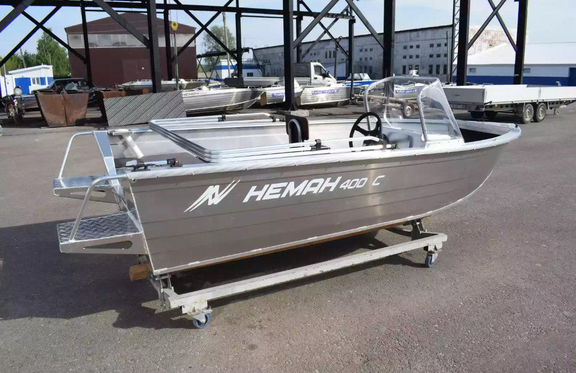 Алюминиевая лодка Неман-400 С в Братске