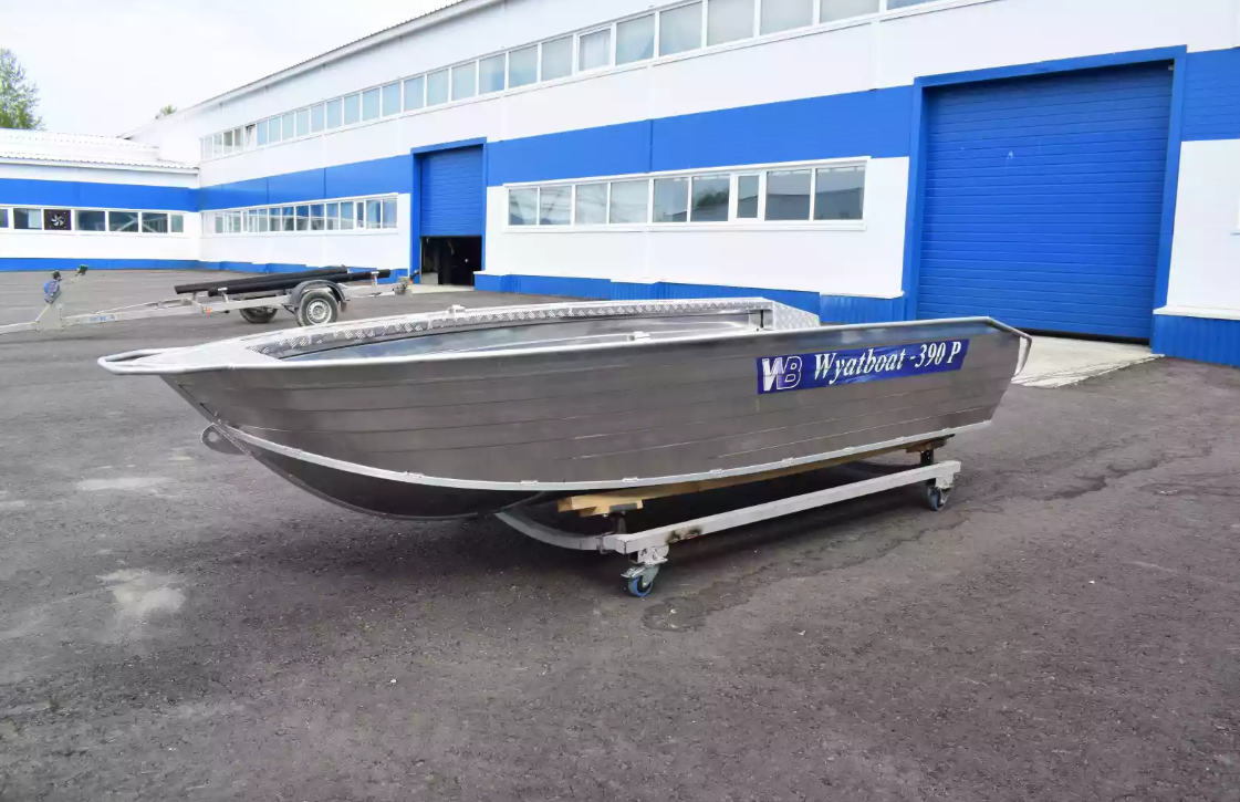 Алюминиевая лодка Wyatboat-390Р Увеличенный борт в Братске
