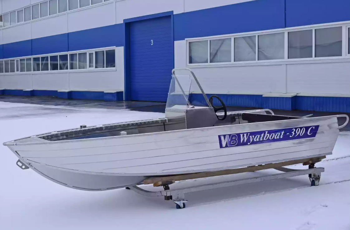 Алюминиевая лодка Wyatboat-390 C в Братске