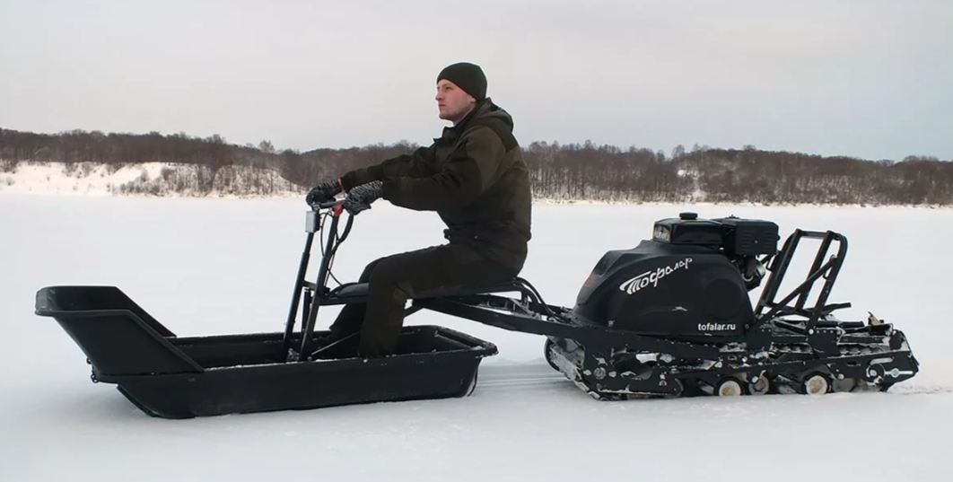 Мотобуксировщик Тофалар 500 с модулем Толкач в Братске