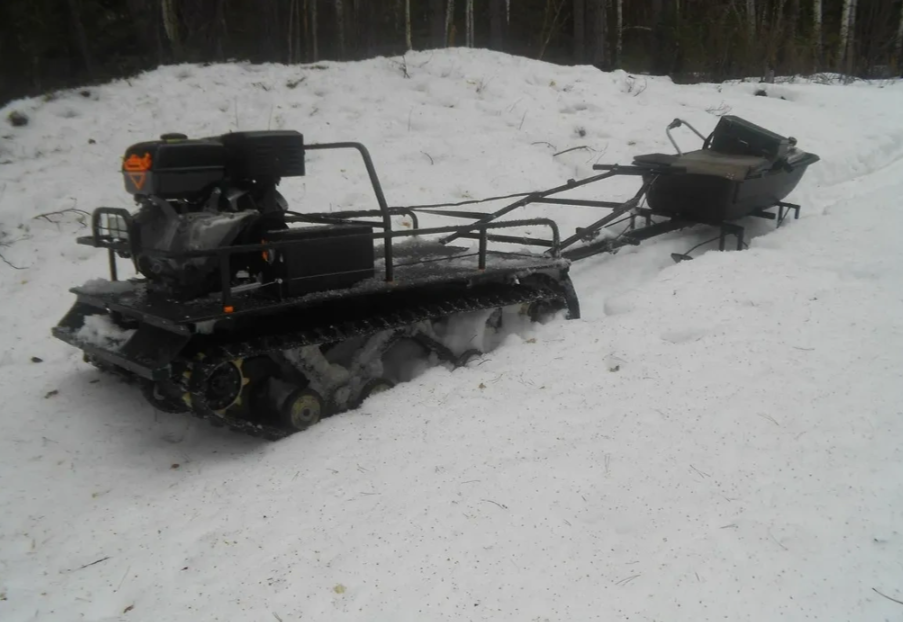 Мотобуксировщик AhtaR L13 в Братске