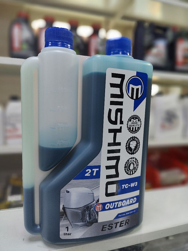 Масло MISHIMO 2T OUTBOARD (ESTER) полусинтетика 1 л в Братске