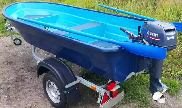 Стеклопластиковая лодка Neman-340 (тримаран) в Братске