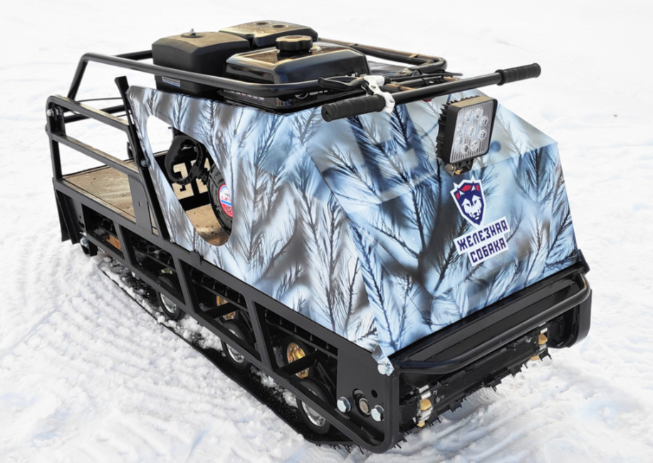 Мотобуксировщик Irondog (Железная собака) M500 15 Камуфляж Охотник в Братске