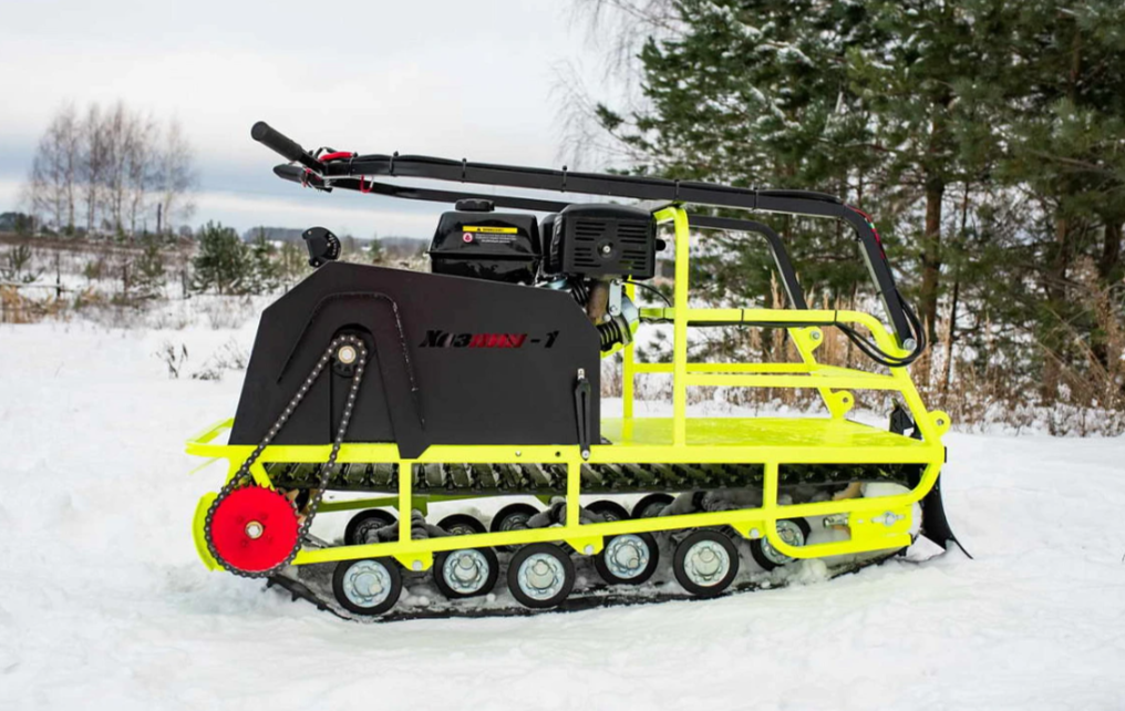 Мотобуксировщик Бурлак ХОЗЯИН-1 (капот металл) в Братске