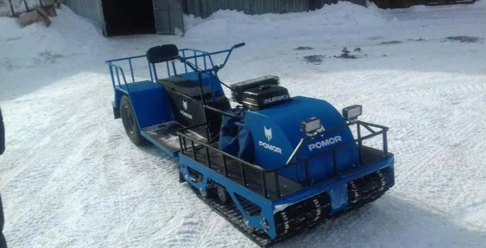 Мотобуксировщик POMOR X-2 K20 в Братске