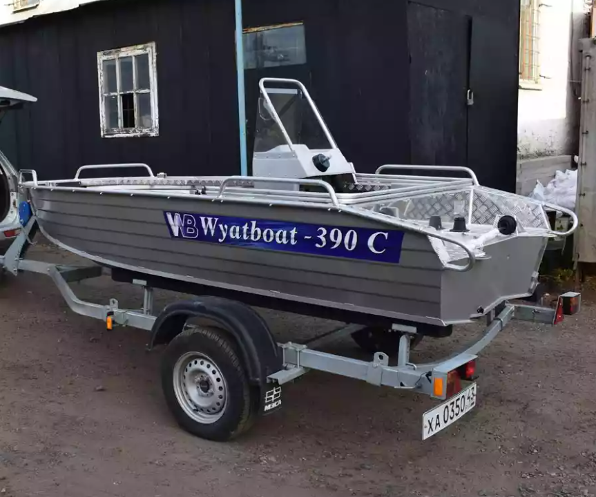 Алюминиевая лодка Wyatboat-390 C в Братске