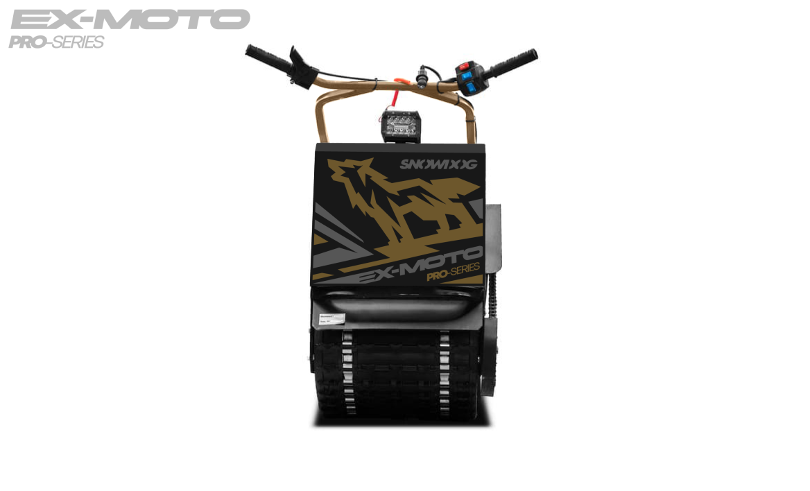 Мотобуксировщик EX-MOTO SNOWDOG S380 8л.с. в Братске