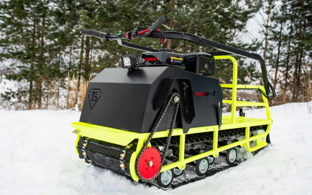 Мотобуксировщик Бурлак ХОЗЯИН-1 (капот металл) в Братске