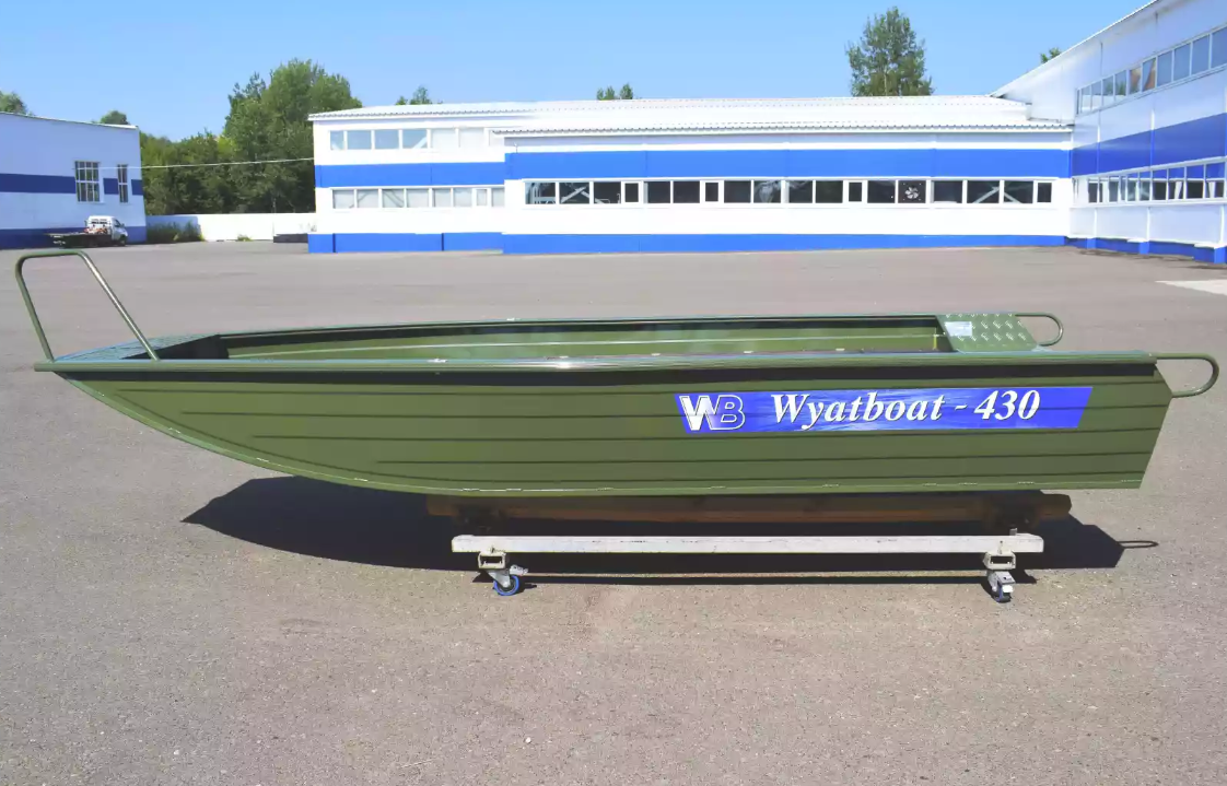 Алюминиевая лодка  Wyatboat-430 Master Fish в Братске