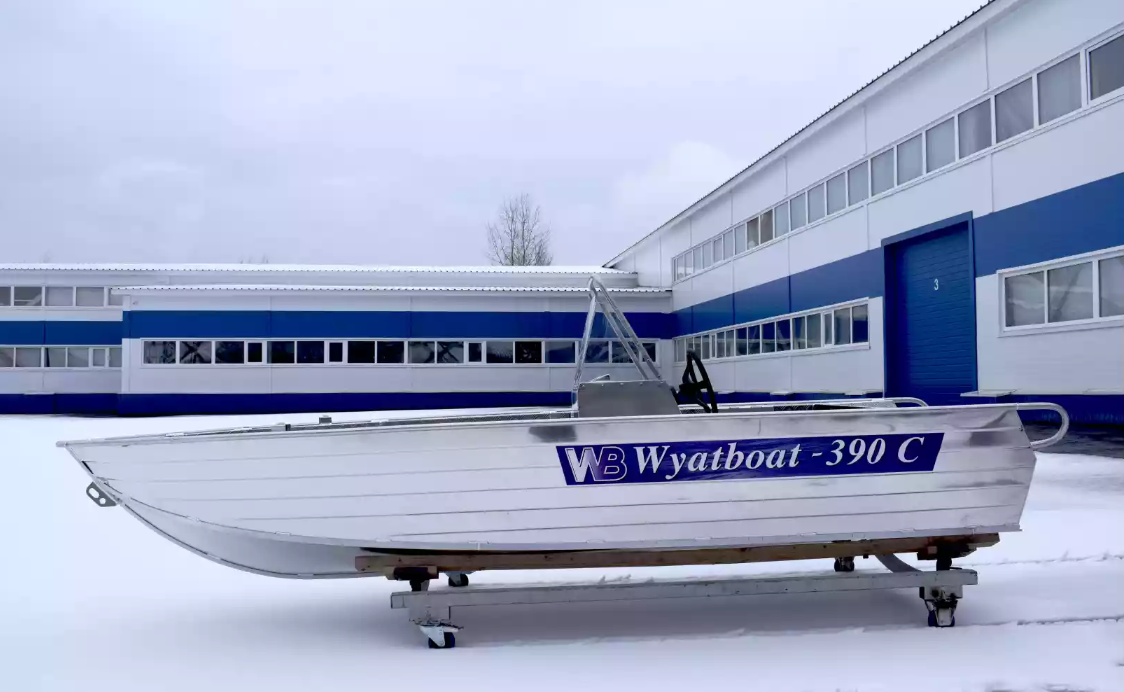 Алюминиевая лодка Wyatboat-390 C в Братске
