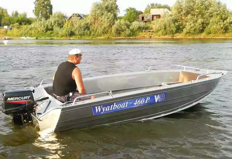 Алюминиевая лодка Wyatboat-460 P в Братске