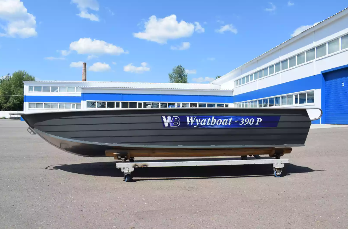 Алюминиевая лодка Wyatboat-390Р Fish в Братске
