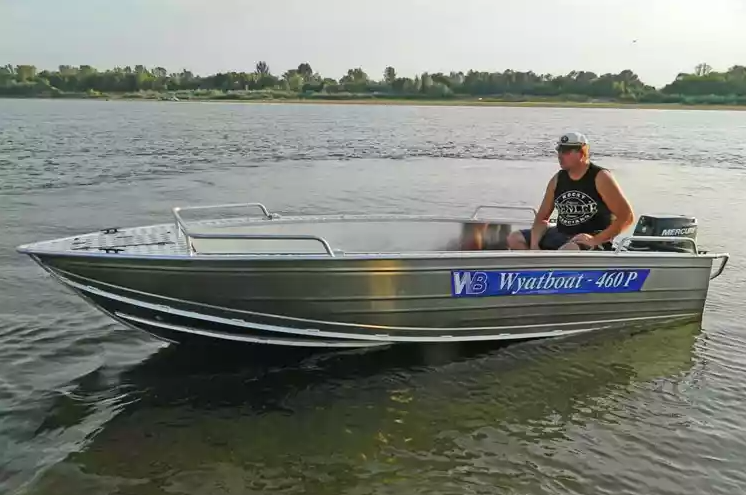 Алюминиевая лодка Wyatboat-460 P в Братске