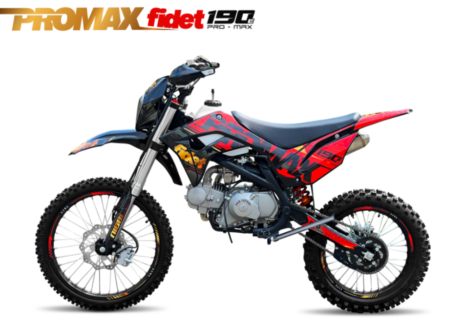Мотоцикл (питбайк) PROMAX FIDET (ФАЙДЕТ) 190E MAX PRO LUX 19/16 в Братске