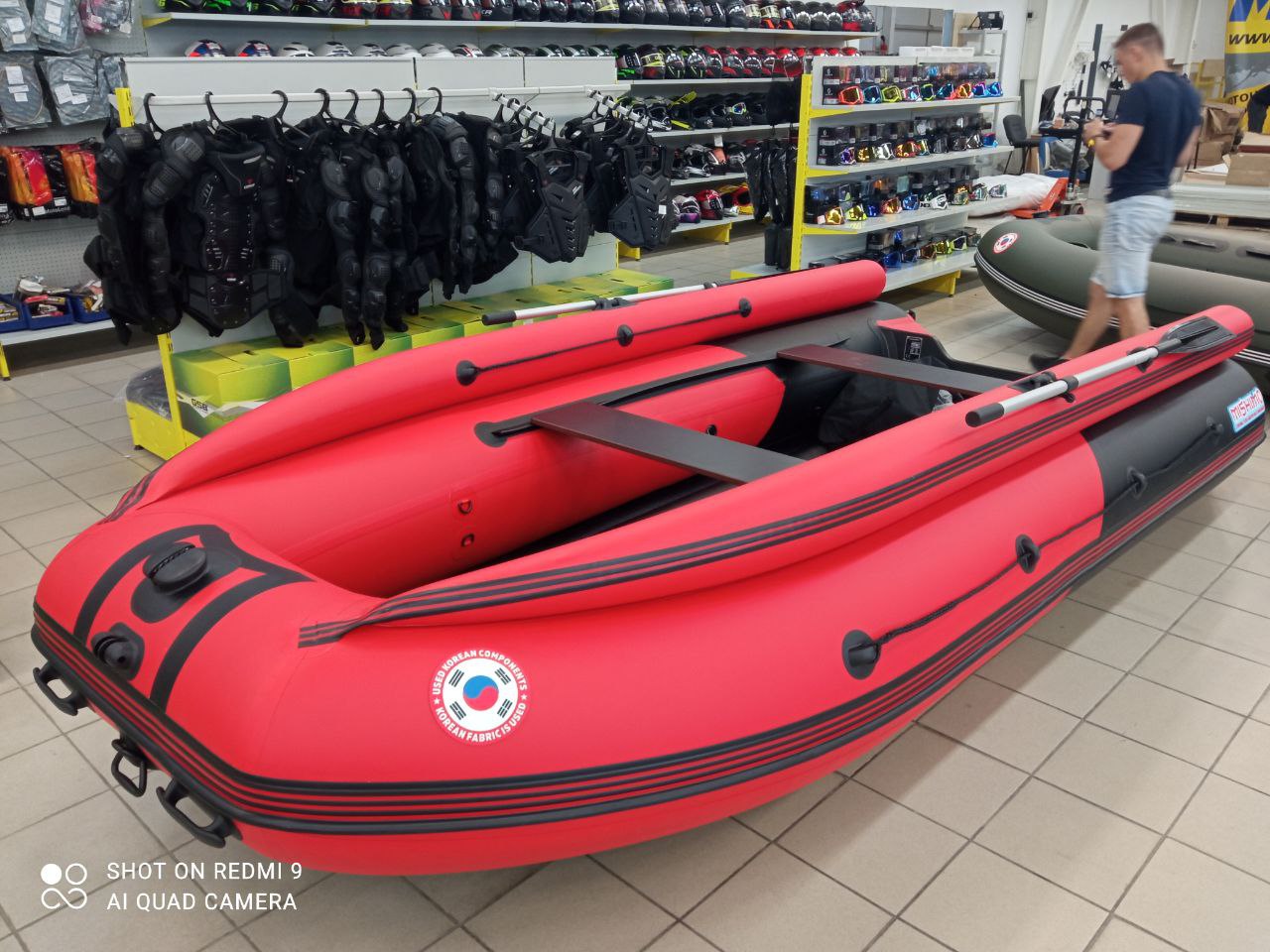 Лодка MISHIMO RIVER FJET PRO 410  под водомет в Братске