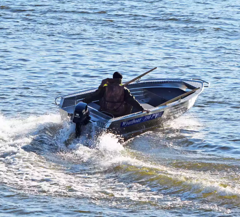 Алюминиевая лодка Wyatboat-390 P в Братске