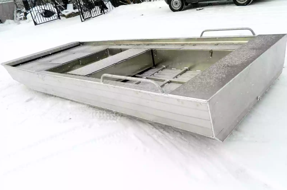 Алюминиевая лодка Wyatboat-390 Jonboat в Братске