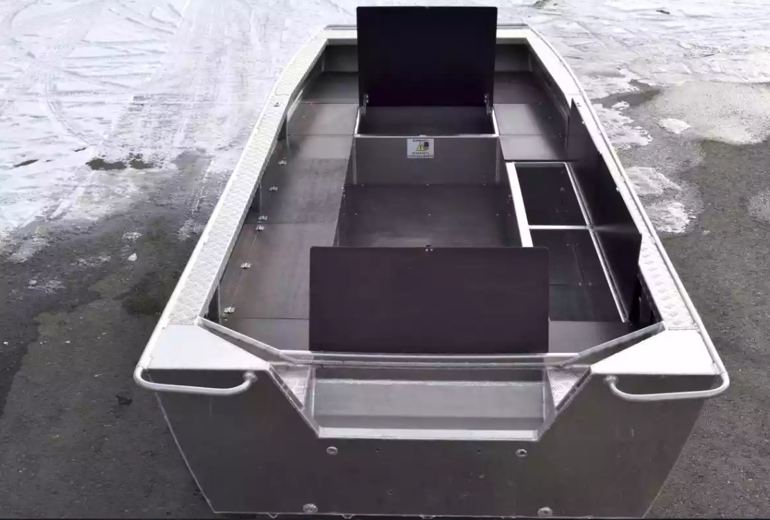 Алюминиевая лодка Wyatboat-490 Jonboat в Братске
