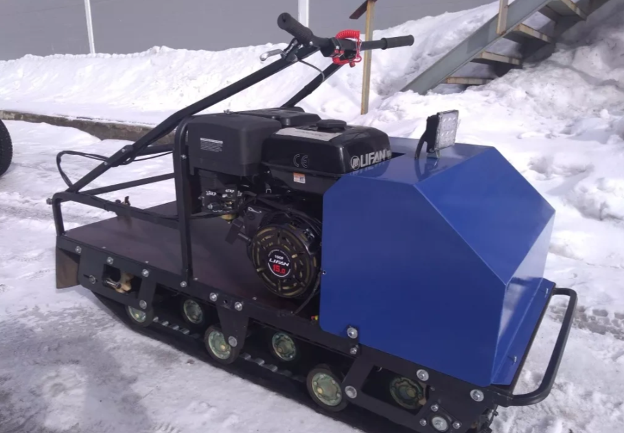 Мотобуксировщик AhtaR ЗИМА с реверсом (задний ход) в Братске