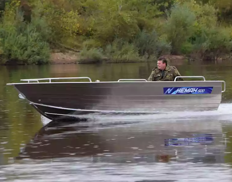 Алюминиевая лодка Неман-500 P в Братске