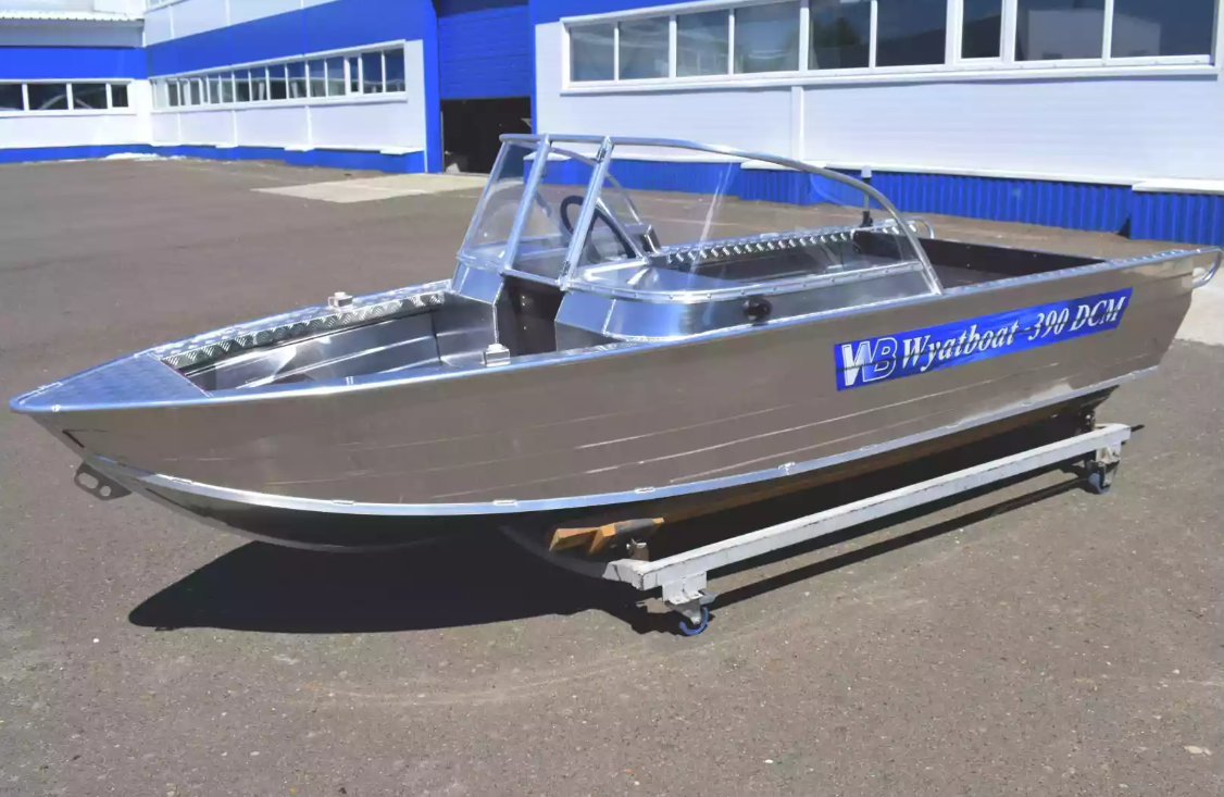 Алюминиевая лодка Wyatboat-390 DCM в Братске